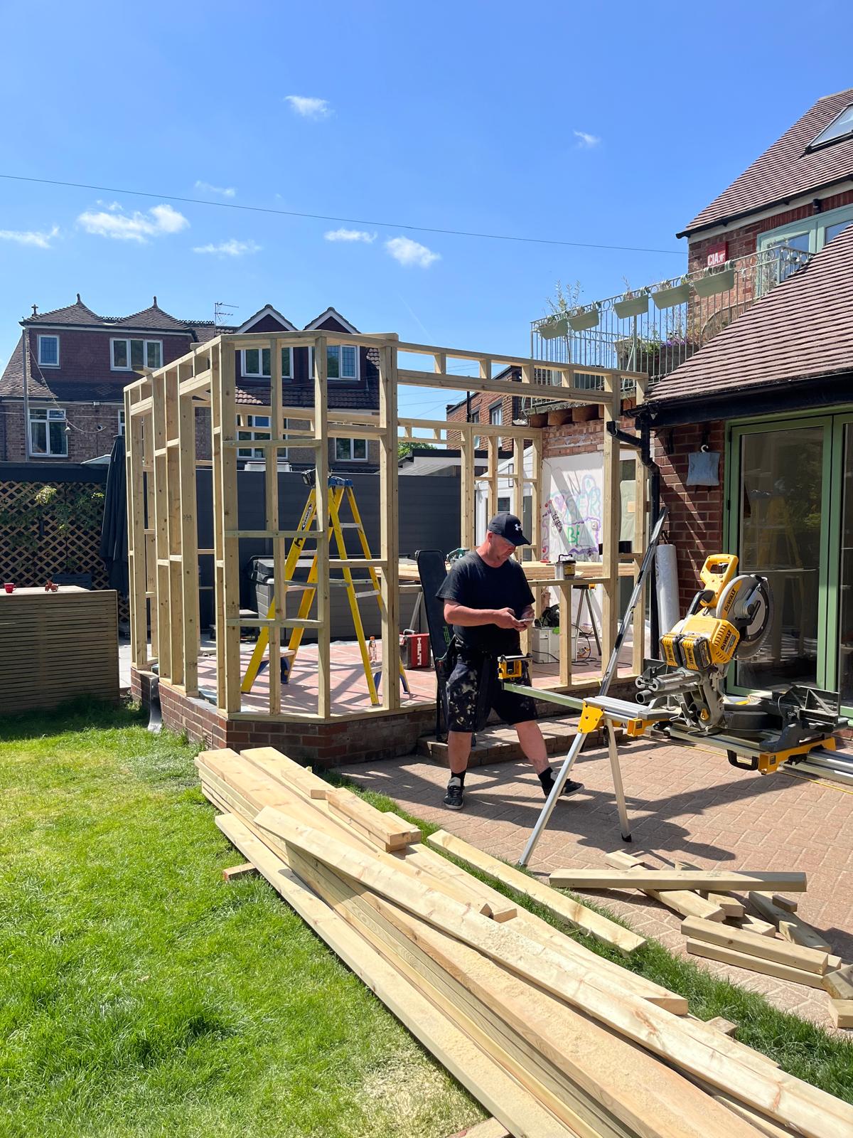 Structural frame complete